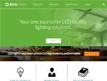 Tablet Screenshot of ecopowerled.com